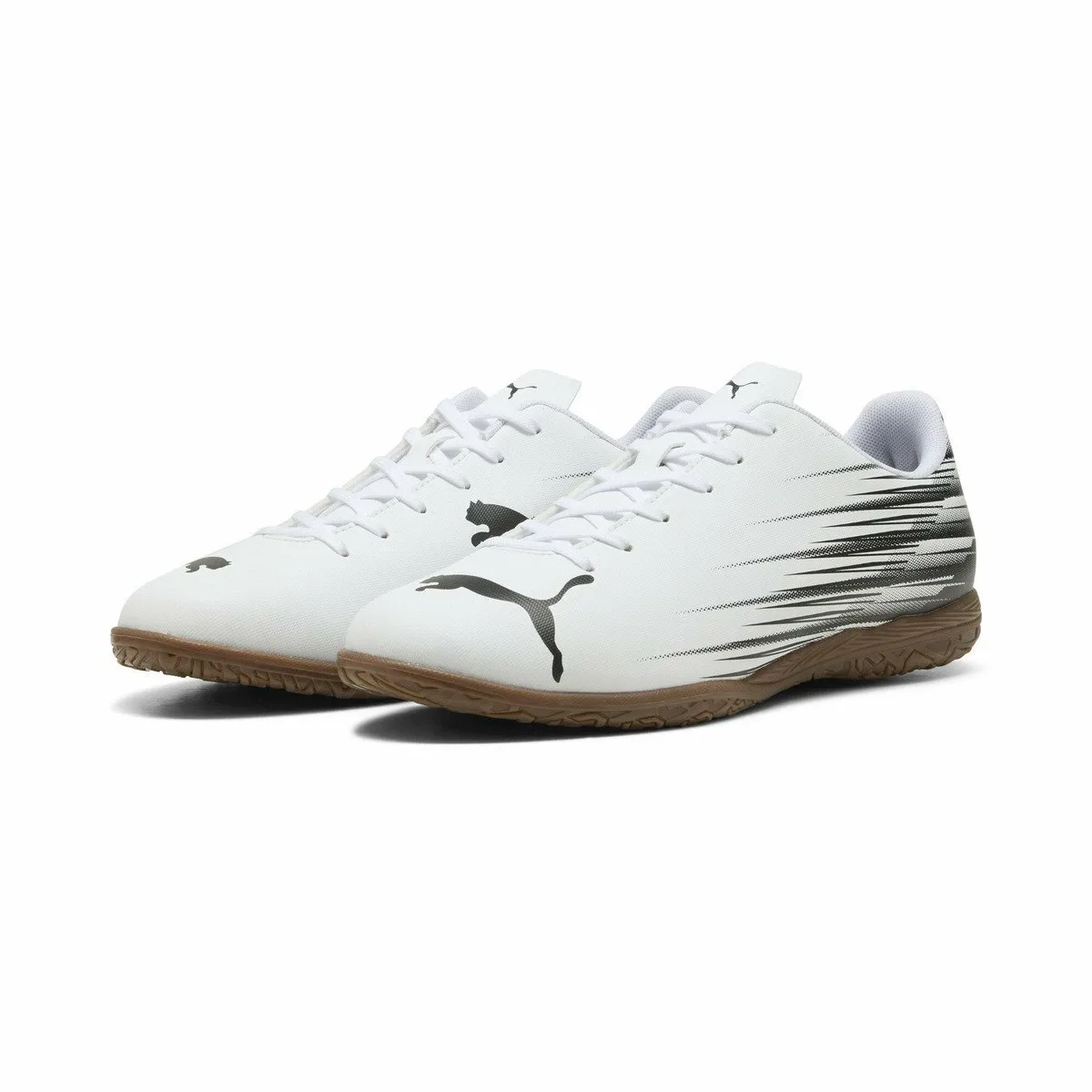Мужские тренировочные футбольные бутсы Attacanto II IT PUMA, PUMA White-PUMA — фото 2