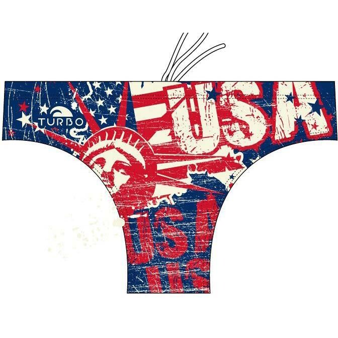 

Плавки Turbo USA Vintage Map 2013, красный