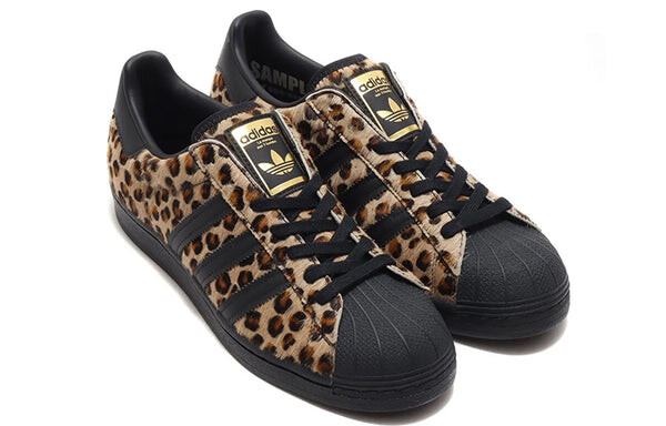 Кроссовки atmos x superstar 'cheetah' Adidas, мультиколор — фото 3