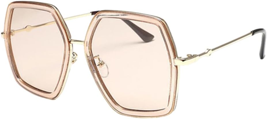 

Модные большие квадратные солнцезащитные очки для женщин и мужчин, винтажные, в крупной оправе, ретро, ​​роскошные солнцезащитные очки, трендовые очки с защитой от УФ-излучения UV400 generic, C1-34337