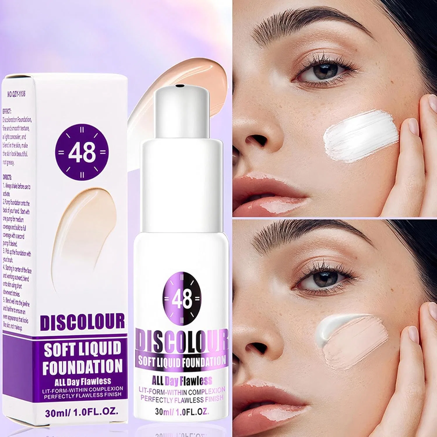 Тональное средство Color Matching Foundation, No brand, 30 мл — фото 4