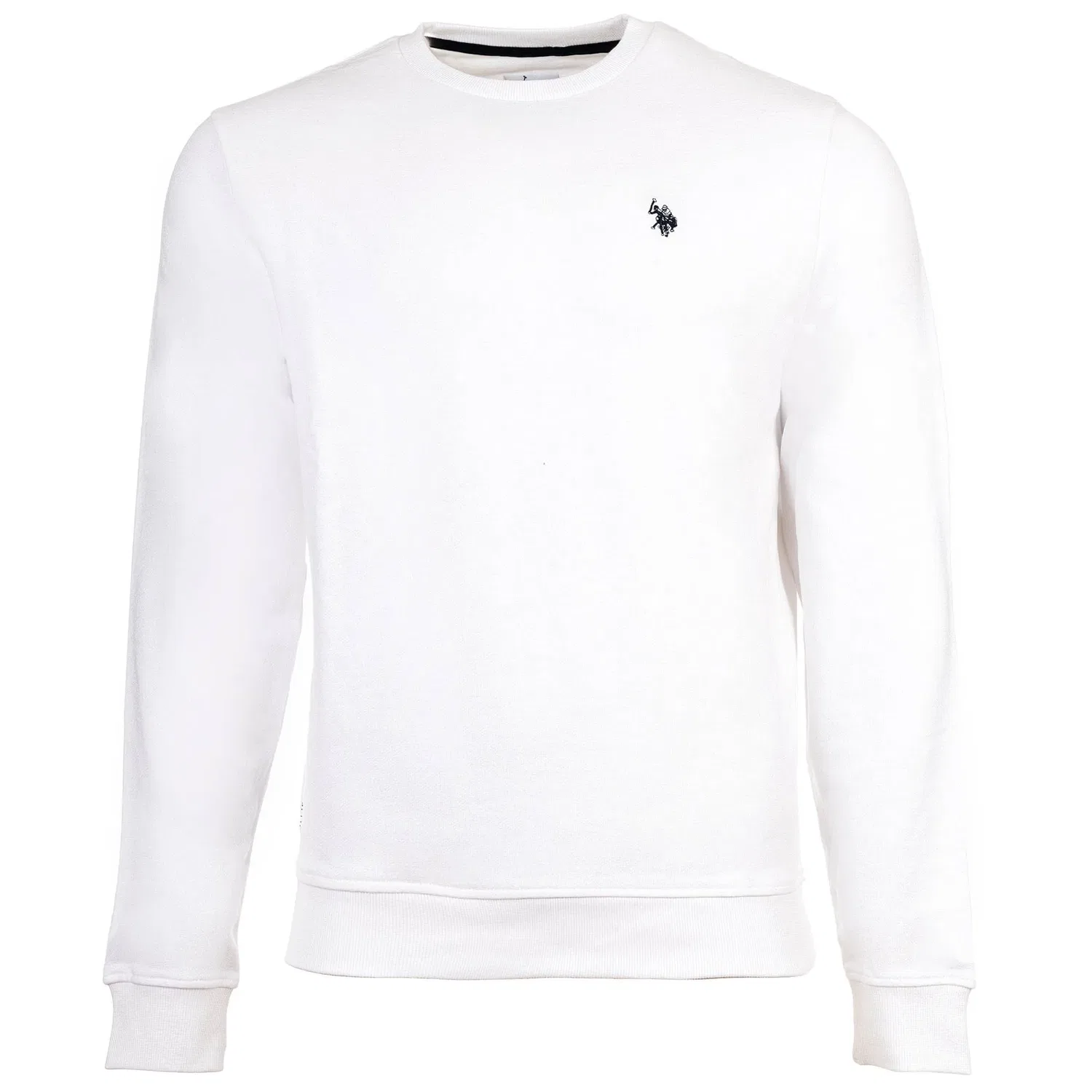 Свитшот хлопковый U.S. Polo Assn., белый