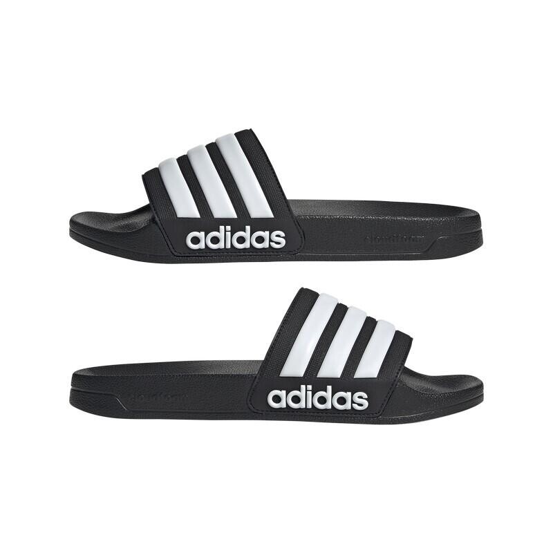 

Шлепанцы Adidas, черный/белый