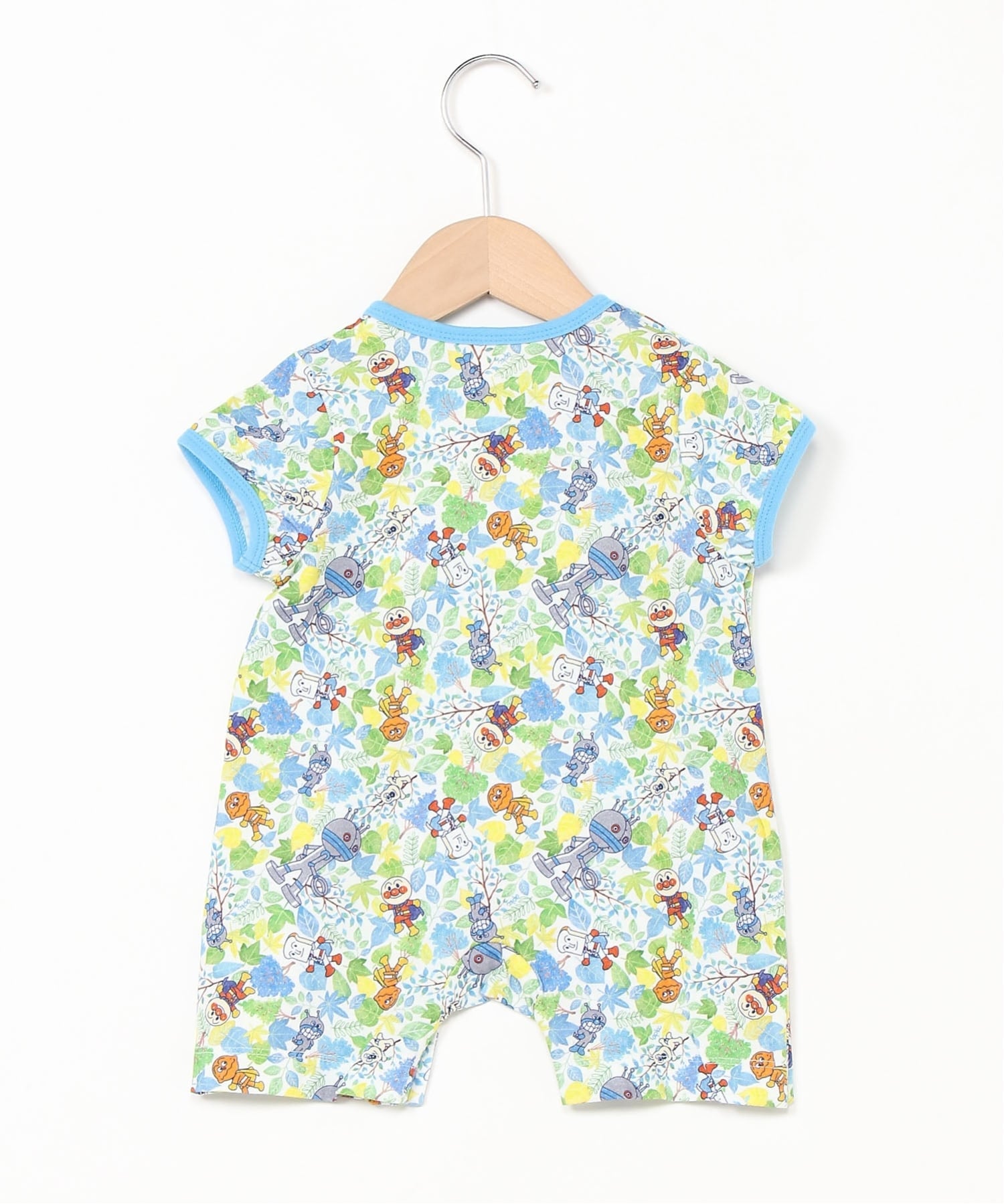 APKC/(K) Комбинезон с короткими рукавами и принтом по всей поверхности Anpanman Kids Collection, green