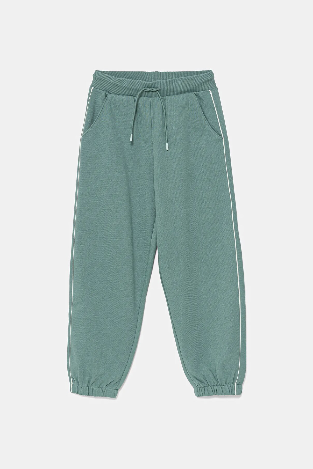 

Детские хлопковые спортивные штаны United Colors Of Benetton, бирюзовый