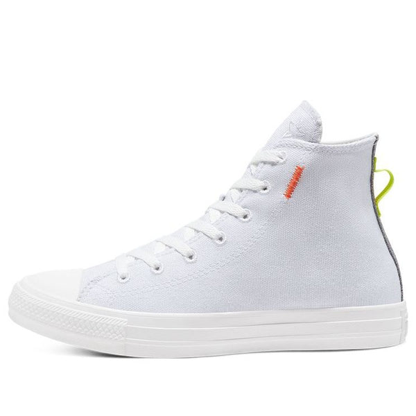 

Кроссовки chuck taylor all star renew high 'white lemon venom' Converse, белый