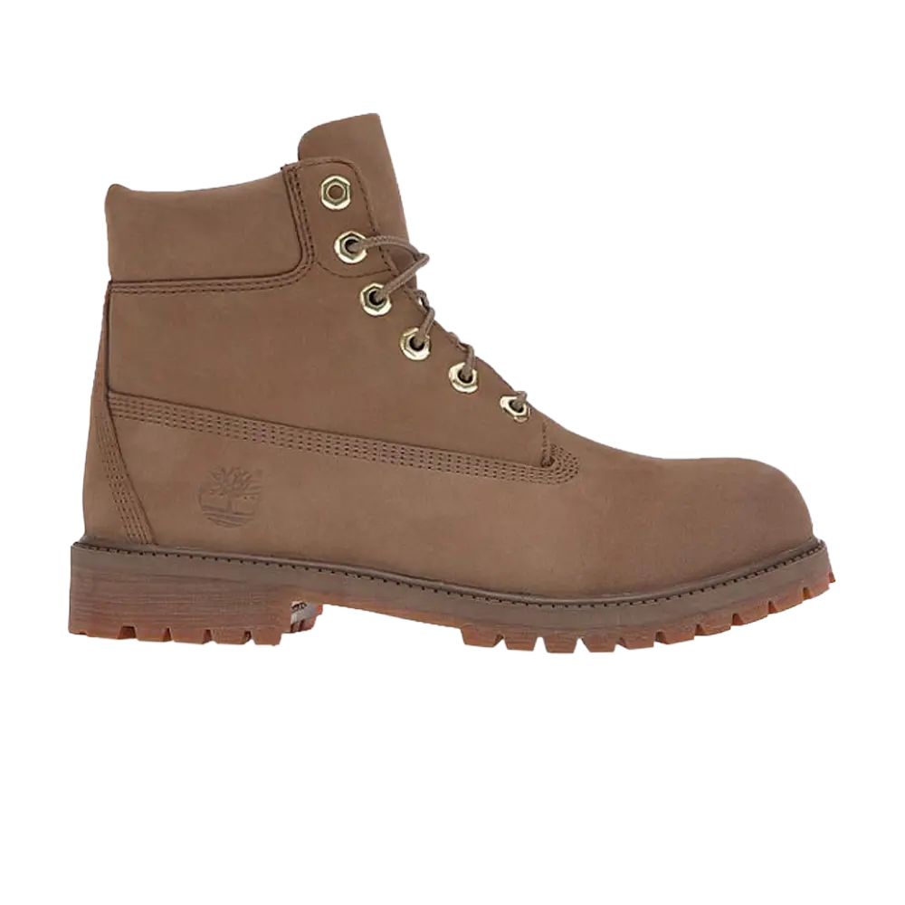 Ботинки Timberland Premium 6 Inch Junior, темно-коричневый