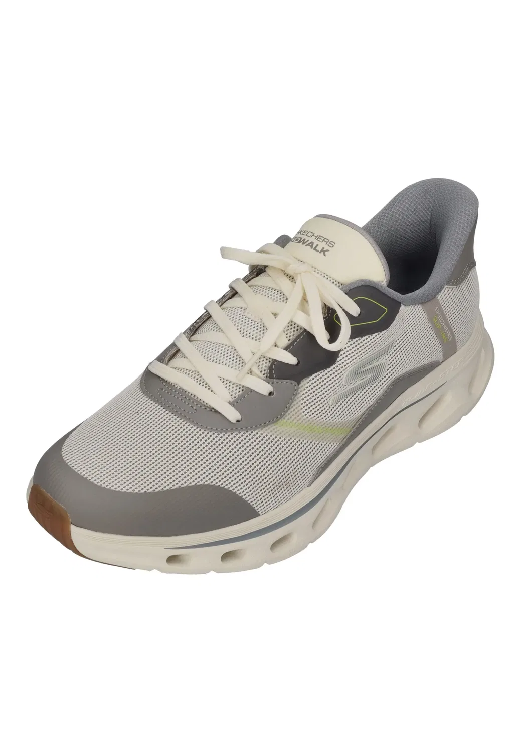 Сникерсы низкие с амортизацией Skechers, серый