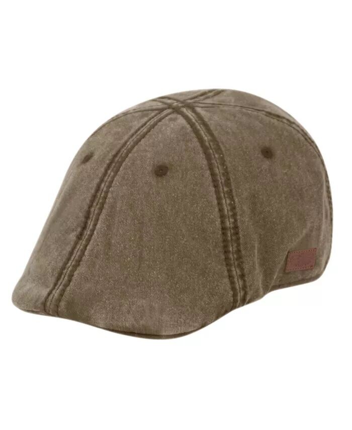 

Кепка «Утиный плющ» с прострочкой Epoch Hats Company, коричневый