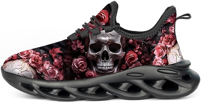 

Мужские кроссовки для бега, ходьбы и тенниса, мужские повседневные модные кроссовки для спортзала и походов, дышащие, удобные и легкие Xkowuo, красный