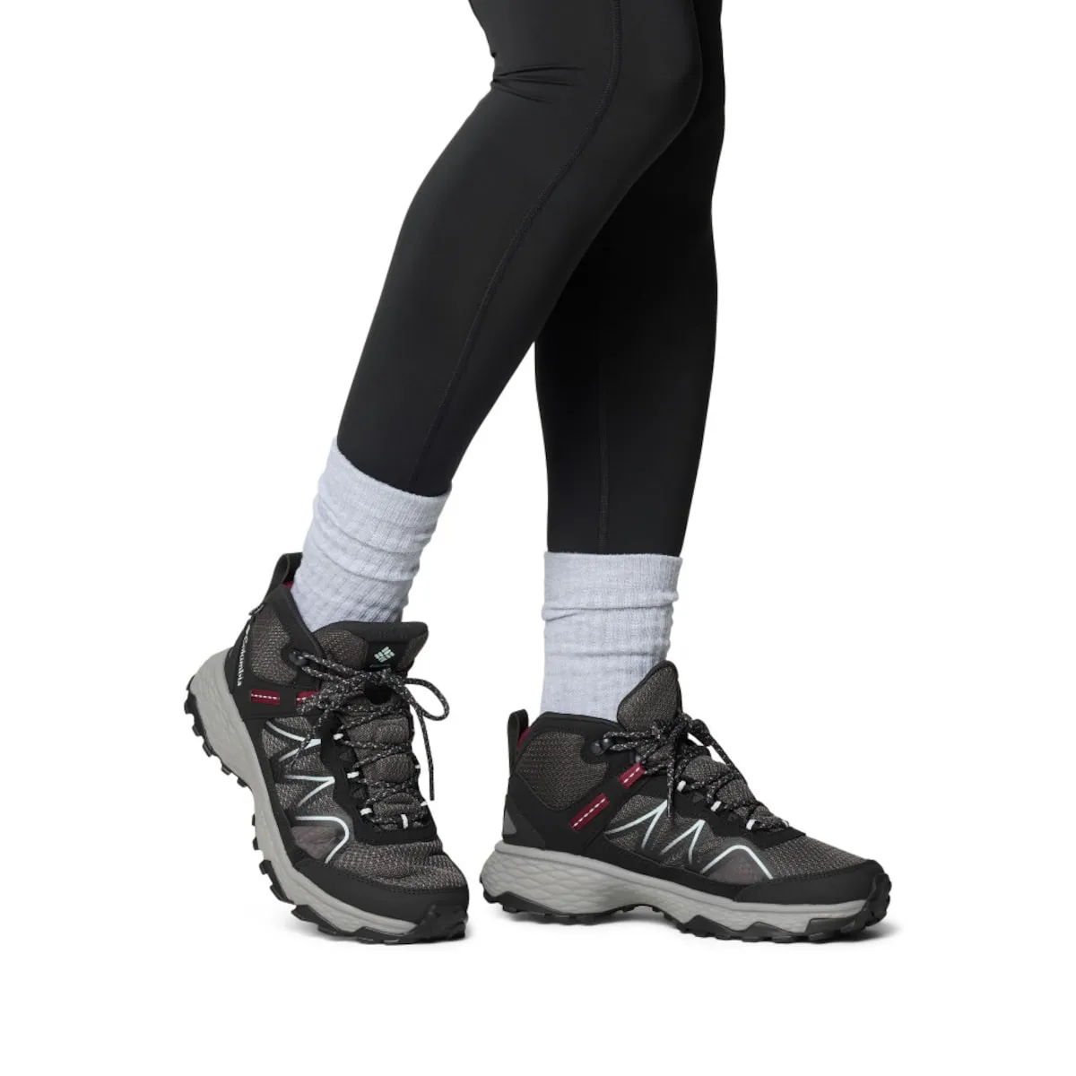 Водонепроницаемые женские походные кроссовки PEAKFREAK RUSH MID OUTDRY Columbia, темно-серый — фото 3