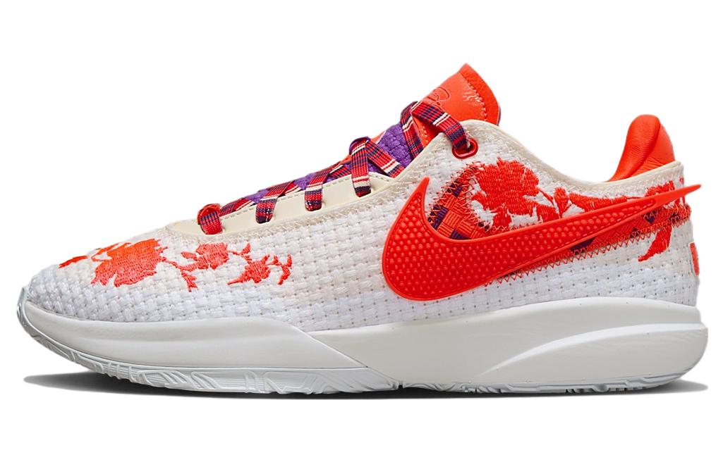 

Мужские баскетбольные кроссовки Nike Lebron 20, White Orange