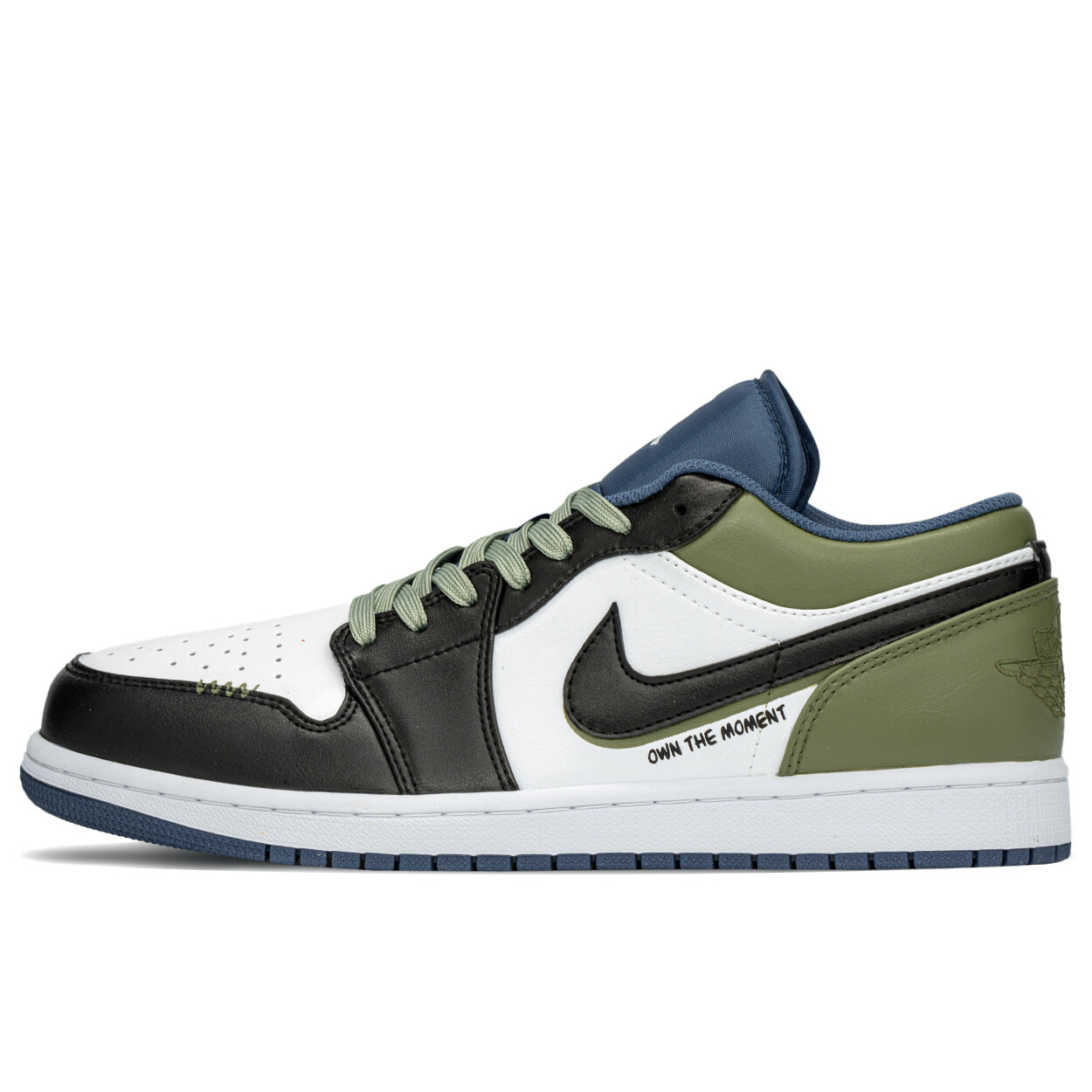 

Баскетбольные кроссовки Air 1 Vintage Men Low-Top Black/Green Jordan