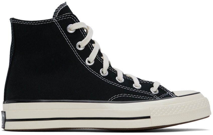 

Черные высокие кеды Chuck 70 Converse, Black/Black/Egret