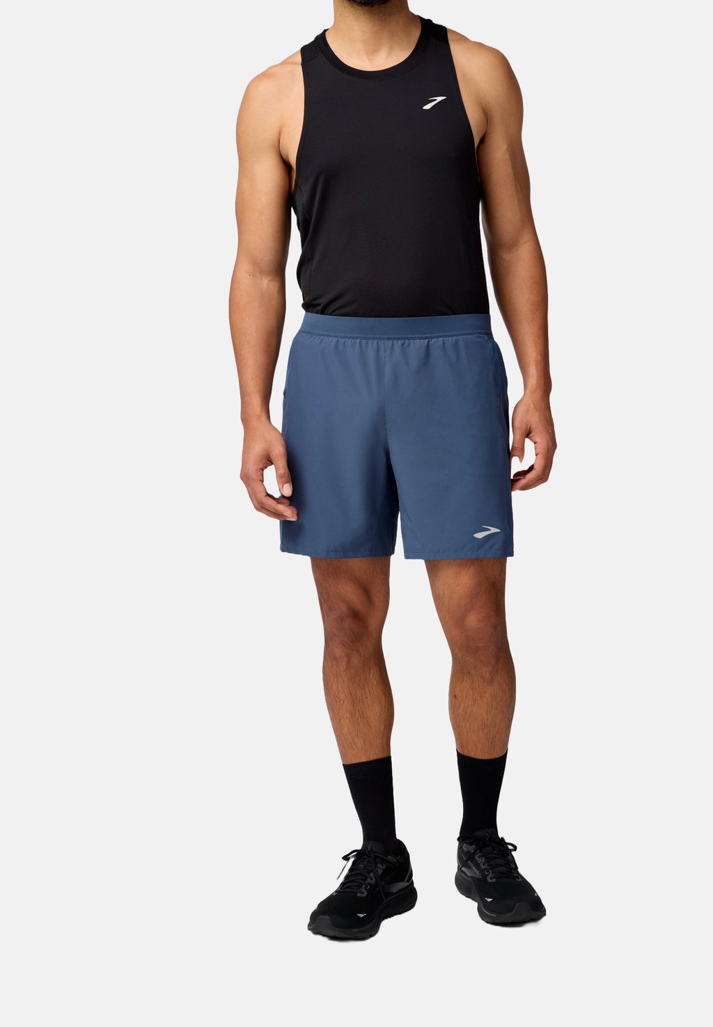 

Спортивные шорты JOURNEY 7" 2-IN-1 Brooks, сине-серый