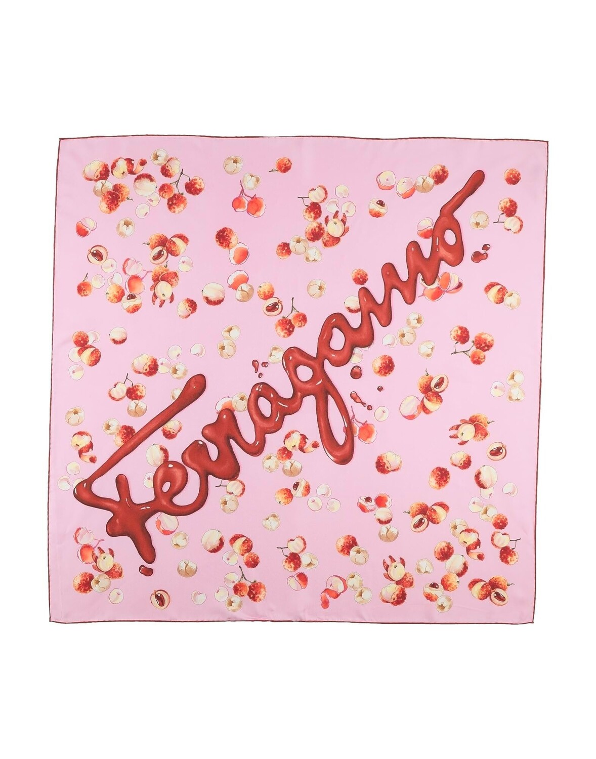 

Шарф Ferragamo, розовый