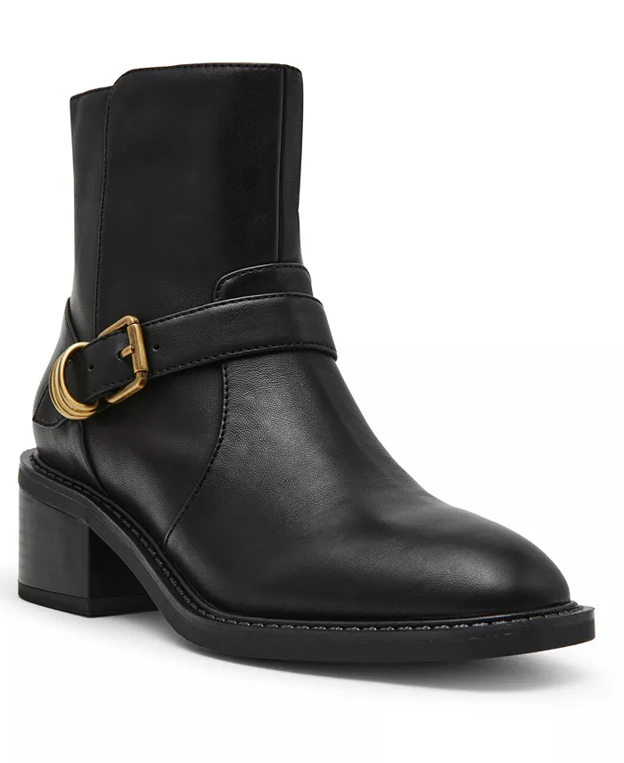 Женские ботильоны Amias на квадратном каблуке Anne Klein, черный
