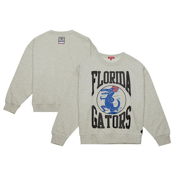 

Женский оверсайз свитшот Florida Gators с логотипом, цвет heather gray Mitchell & Ness