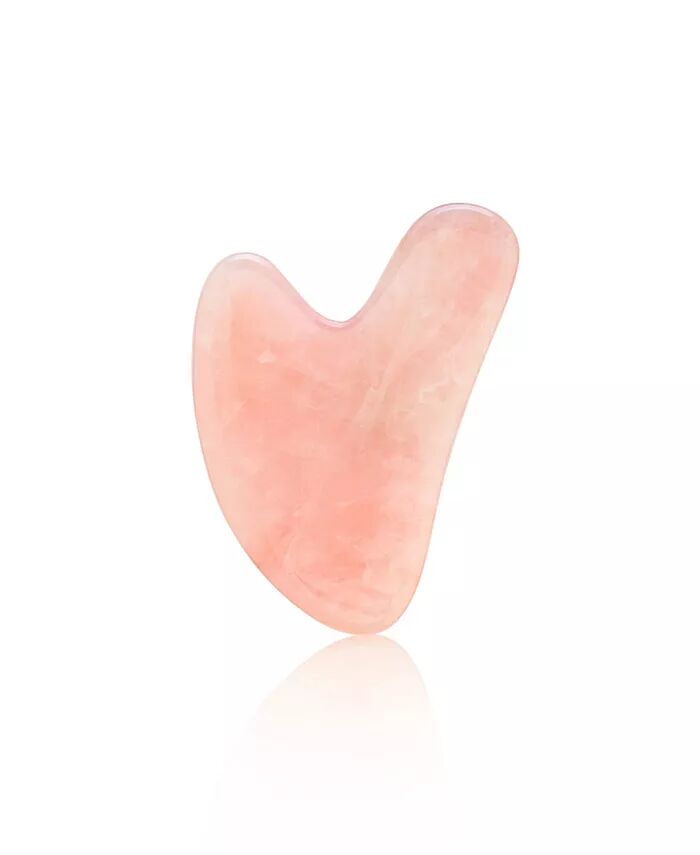 

Инструмент для массажа лица Gua Sha с бразильским розовым кварцем Solaris Laboratories Ny, цвет Light Pink