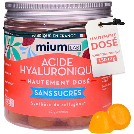 

Mium Lab Гиалуроновая кислота Витамин С Антивозрастной коллаген против морщин Mium Lab Gummies Expertise