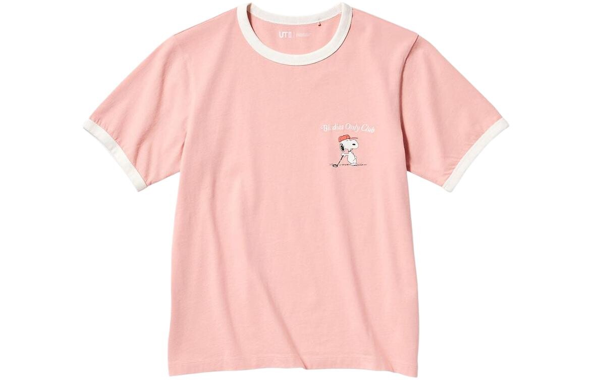 

UNIQLO Женская футболка, цвет Pink