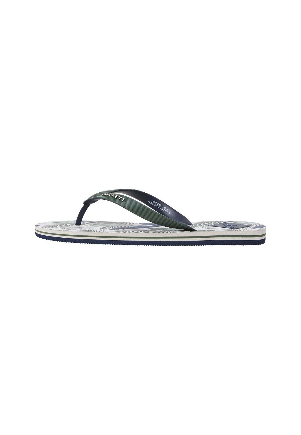 

Шлепанцы FLIP FLOPS CAPRI JUNGLE. Hackett London, темно-зеленый