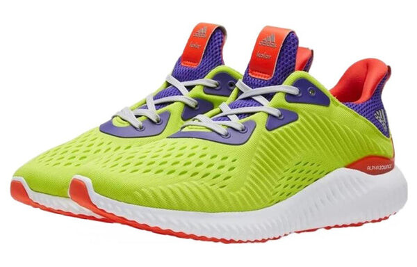Кроссовки kolor x alphabounce Adidas, белый — фото 2