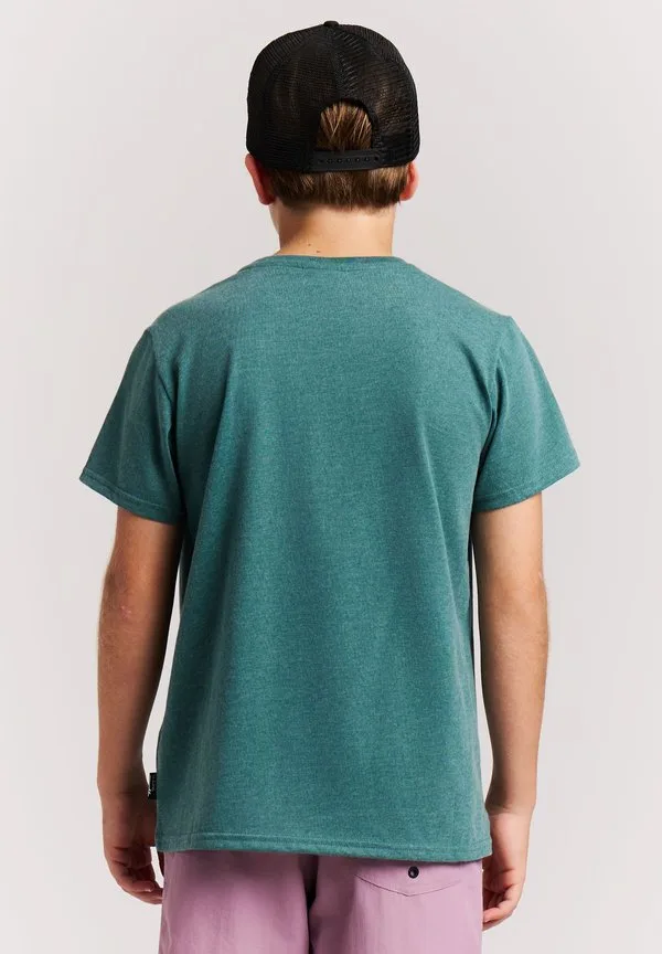 Базовая футболка thunt Protest, Dark Teal — фото 3