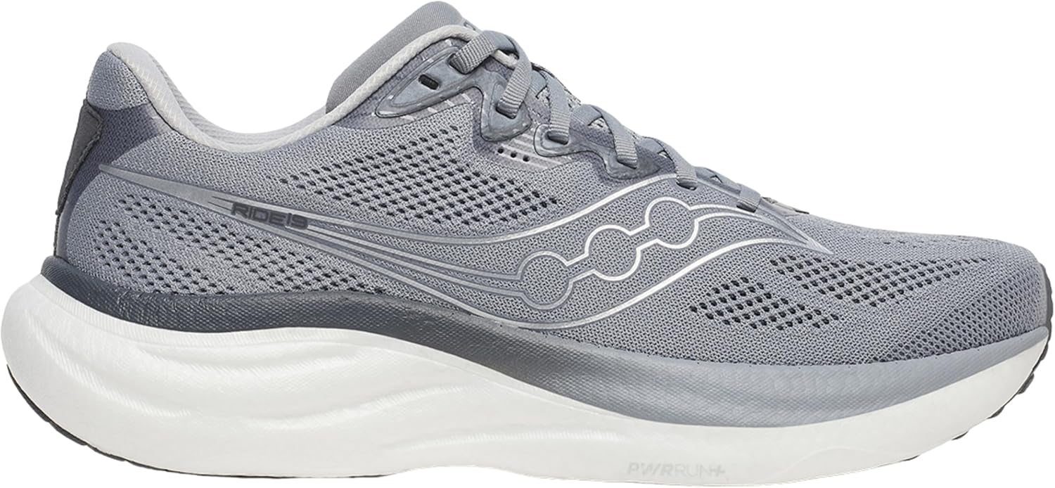 Мужские кроссовки Saucony Ride 19, Flint/Shadow — фото 3