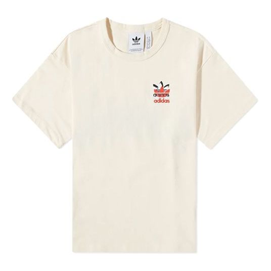 

Футболка adidas originals Casual Sports Breathable Round Neck Short Sleeve White H62577