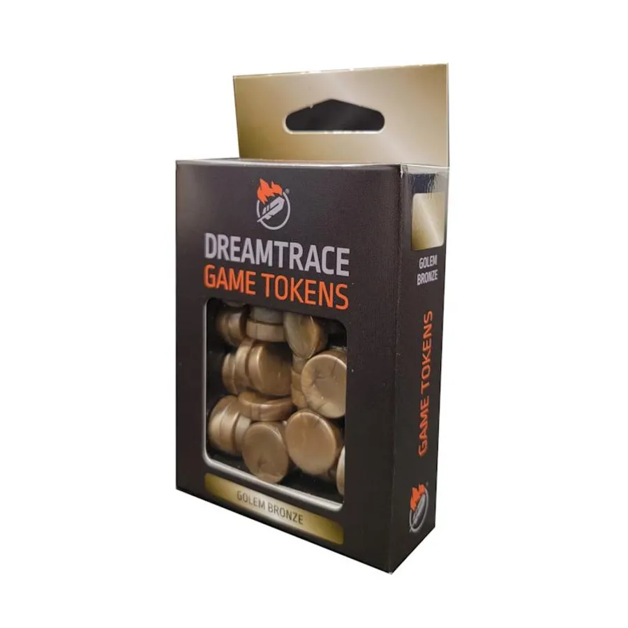 

Игровые жетоны — Голем Бронза, DreamTrace Game Supplies