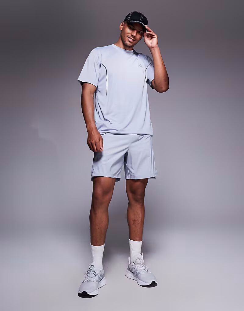 

Шорты Adidas Training D4T серого цвета