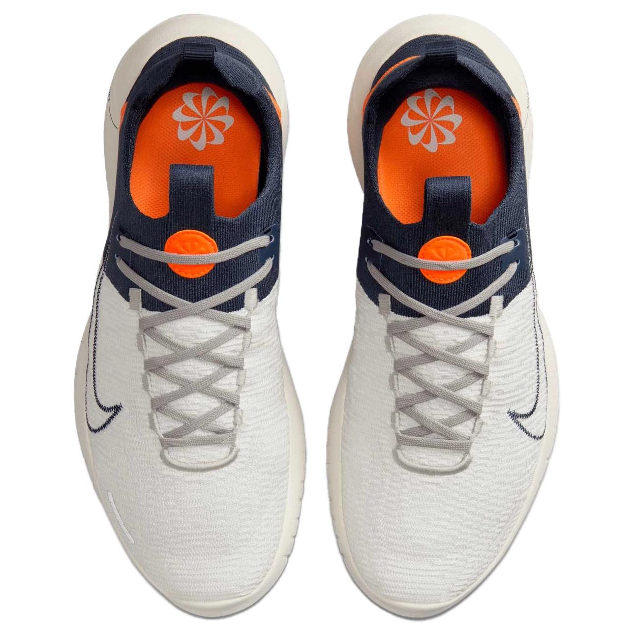 

Футболка Nike Free Run Flyknit 'Next Nature Grey', цвет Light Iron Ore Gray/Sail White/Dutch Orange/Lightning Blue