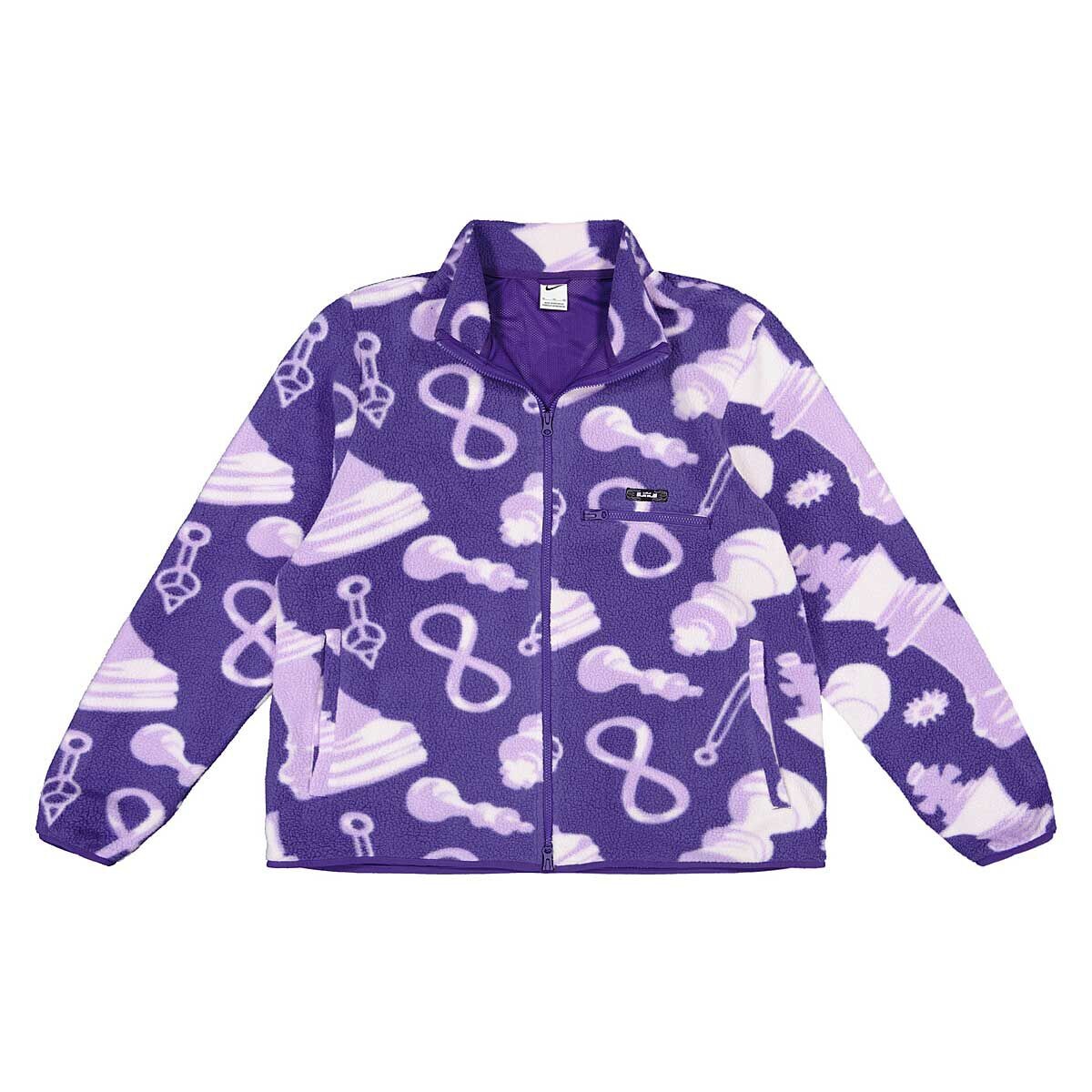 

Куртка LEBRON JAMES NBB FLEECE JACKET Nike, цвет Dunkles Rauchgrau