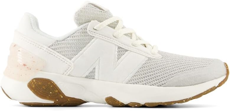 Кроссовки для бега New Balance Kids' 1440 V1 на шнуровке, Sea Salt/Sea Salt — фото 3
