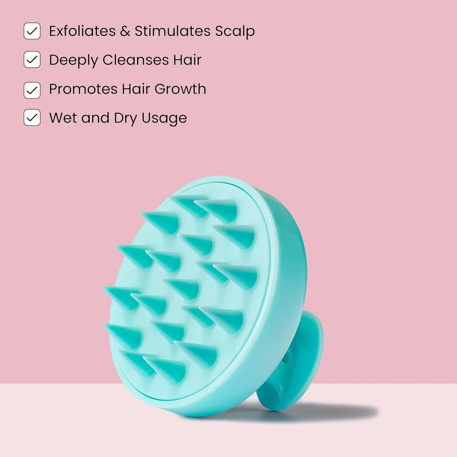 Массажная щетка для кожи головы с силиконовыми щетинками от HAIR BURST Hair Burst — фото 2