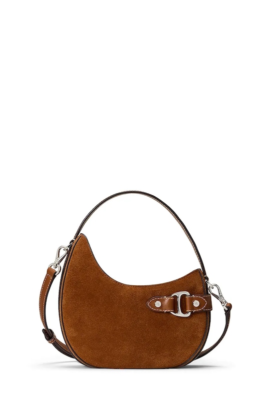 

Замшевая сумочка Lauren Ralph Lauren, коричневый