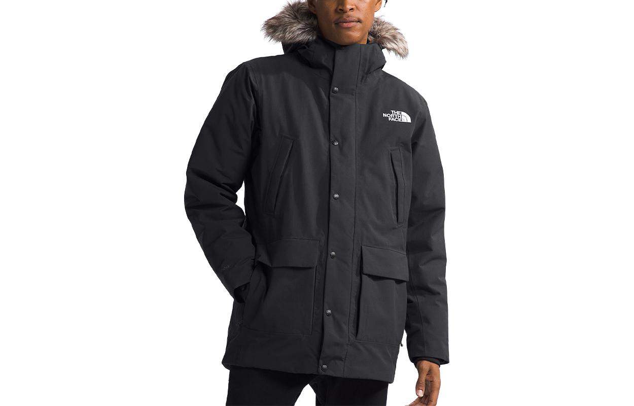 

THE NORTH FACE Арктическая пуховая куртка мужская серая черная, Gray Black