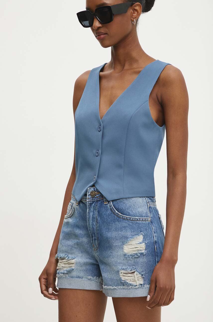 

Джинсовые шорты Answear Lab, синий