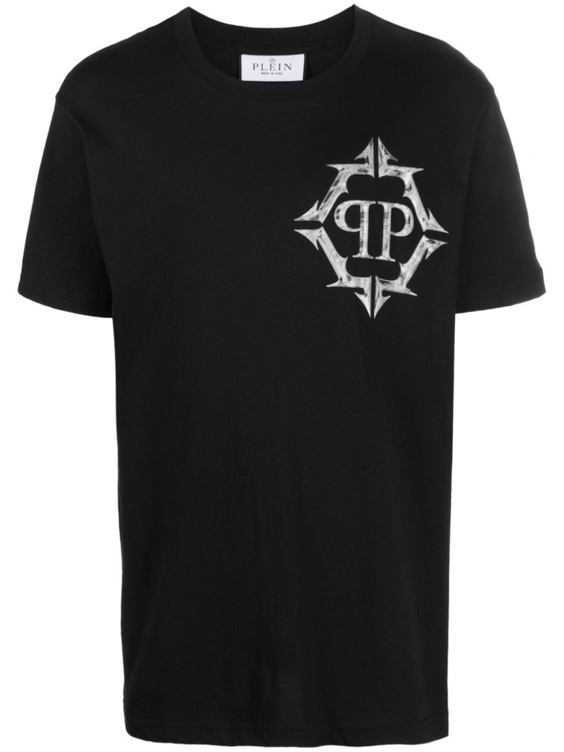 

Philipp Plein футболка SS Chrome, черный