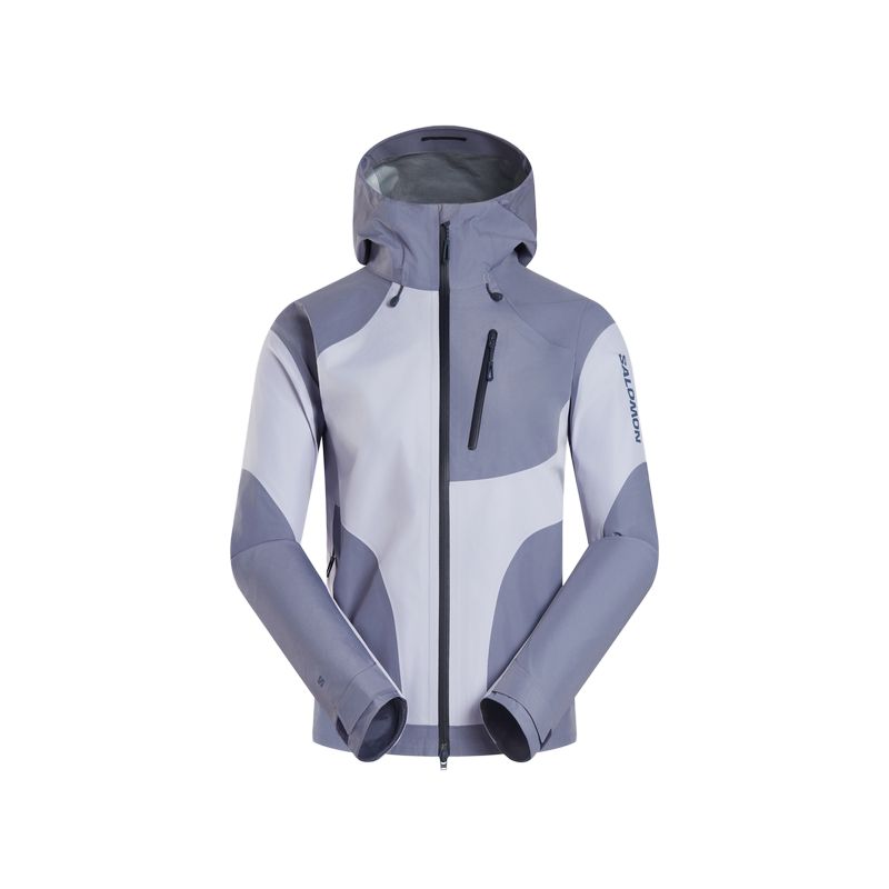 

SALOMON Куртка Gore Tex женская Межзвездный синий/Гранитный синий, Interstellar Blue/Granite Blue