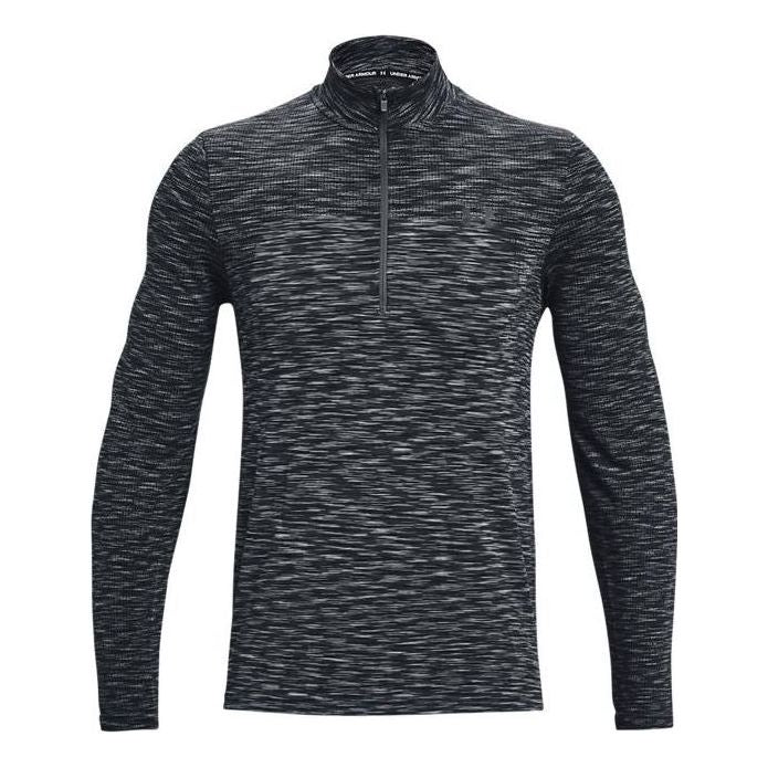 

Спортивный топ Under Armour Seamless 1/2 Zip Top 'Grey Black' 1359875-012, серый