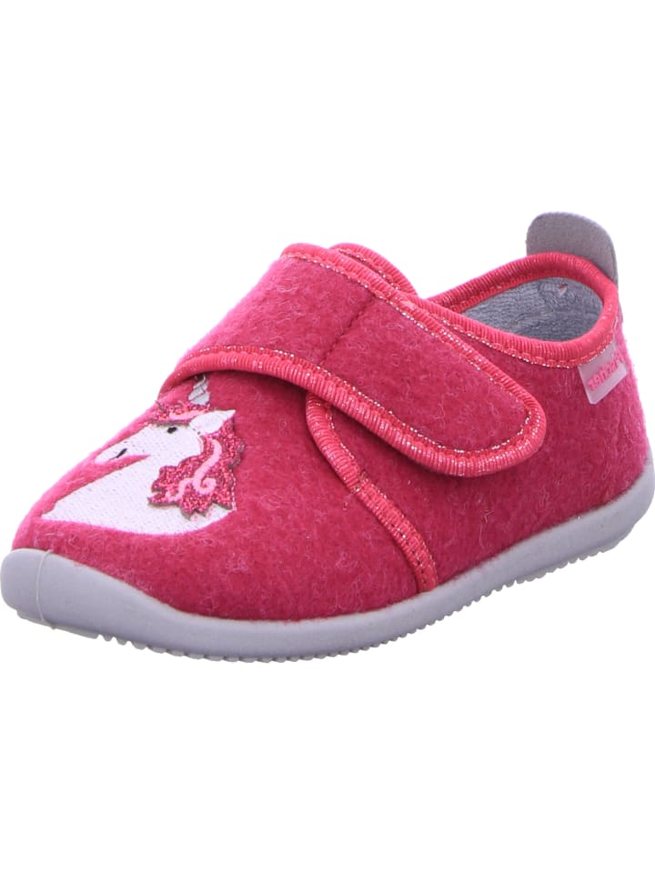 

Мягкие тапочки фиолетового цвета Fischer Markenschuh