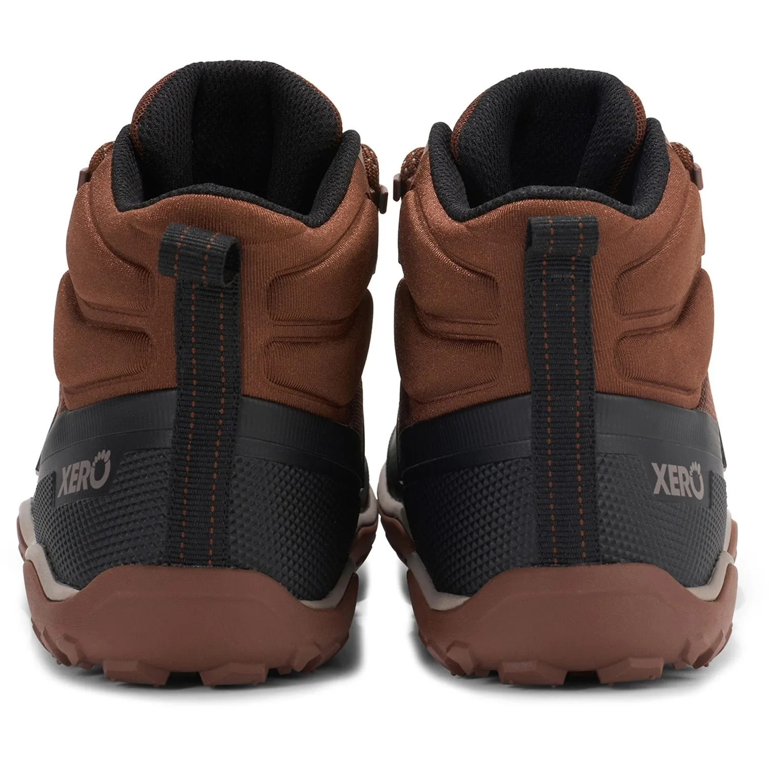 Женские трейловые мид-скремблеры для хайкинга Xero Shoes, Cappuccino/Black — фото 4