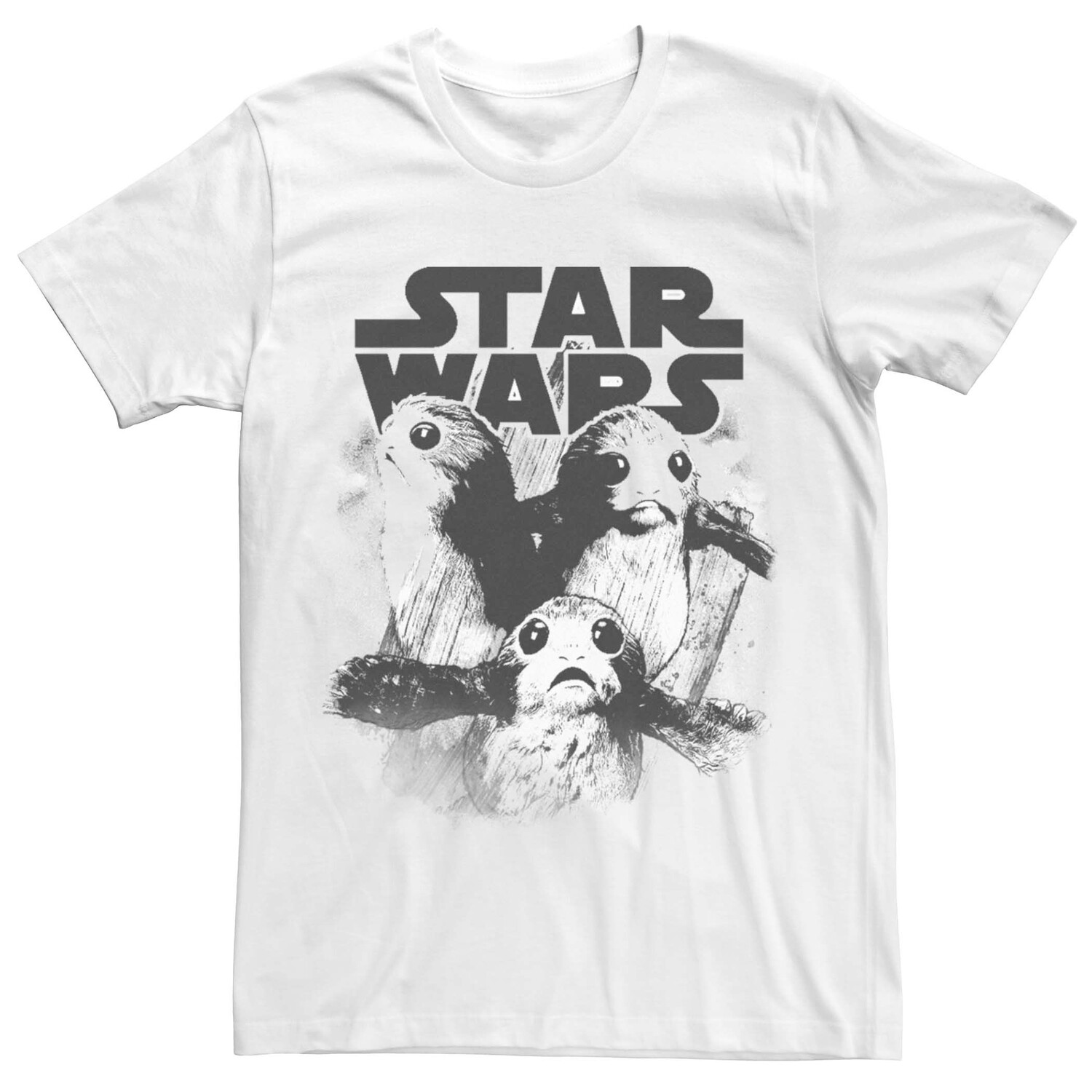 

Мужская футболка Porgs со «Звездными войнами» Licensed Character