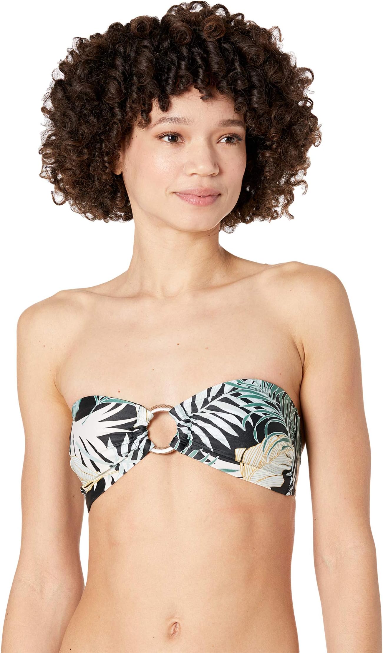 

Купальный топ Rip Curl Coastal Palms Bandeau Top, черный