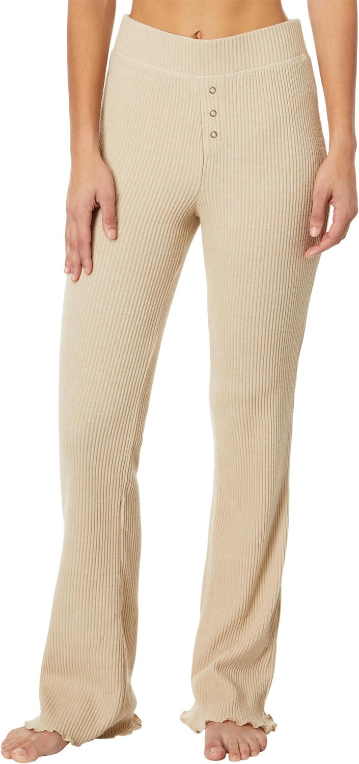 

Пижамные брюки P.J. Salvage Reloved Rib Flare Pants, цвет Oatmeal
