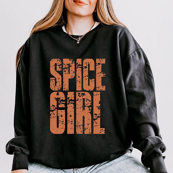 

Спортивный свитшот Spice girl block distressed для женщин, легкий, окрашенный в готовом виде Simply Sage Market, Black, Черный, Спортивный свитшот Spice girl block distressed для женщин, легкий, окрашенный в готовом виде Simply Sage Market, Black