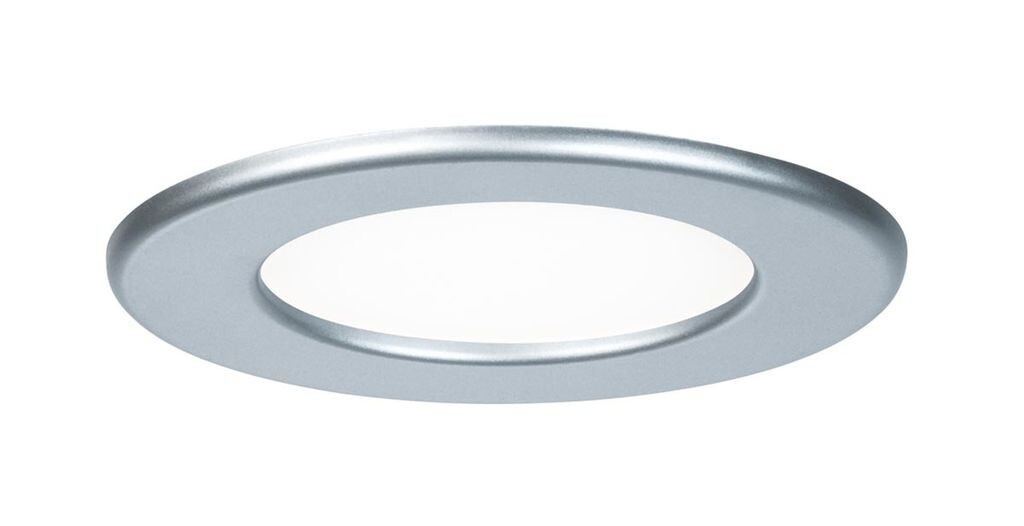 

Paulmann Quality EBL Set Панель круглая LED 1x6W 4000K 230V 115mm матовый хром/пластик, серый