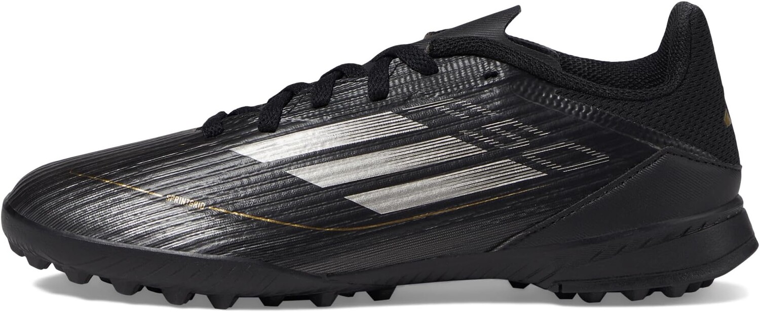 Кроссовки adidas Kids F50 League Turf J, цвет Black/Iron Metallic/Gold Metallic — фото 4